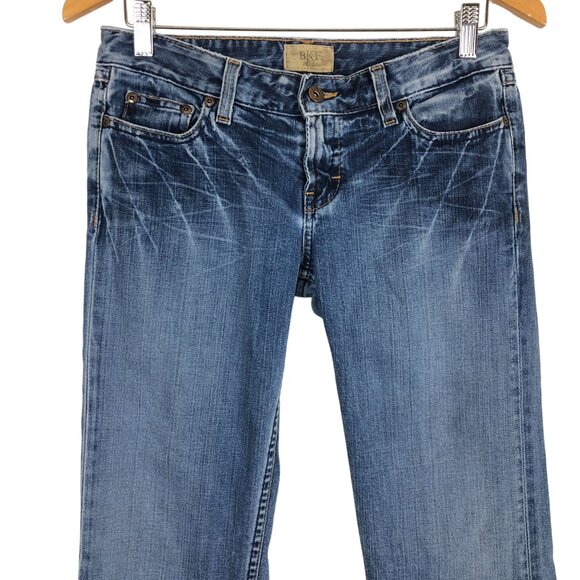 BKE Mystic 20 Stitch Bootcut Jeans 29/31.5 (Actual 31 x 31) Cotton Stretch Blue - Picture 2 of 8